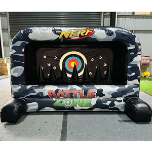 Jeu de tir gonflable <span class=keywords><strong>pas</strong></span> cher Battle Zone, jeux gonflables <span class=keywords><strong>Nerf</strong></span> de Chine pour le jeu de team building - Product Image 1