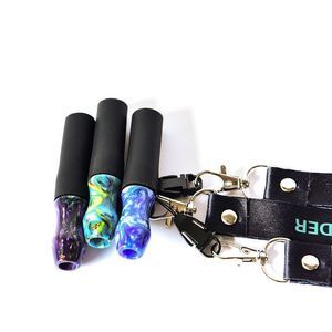 Boquilla de resina para narguile, accesorios de silicona personalizados, bolsas de succión, cuerda colgante, puntas de plástico para Shisha - Product Image 2