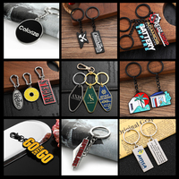 Fabrication de porte-clés en métal, porte-clés personnalisés en alliage avec logo de voiture, nom, souvenir, cadeau, porte-clés personnalisé en émail doux 3D