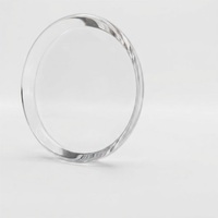 Verre de montre en saphir pour montres de plongée, verre saphir bombé épais, taille personnalisée 31 mm 32 mm