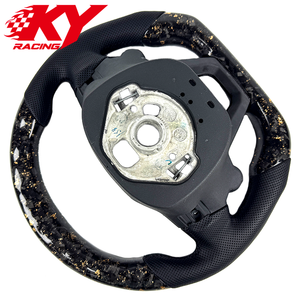 Volant de course personnalisé en fibre de carbone forgée, cuir et LED, avec indicateur de régime (RPM), pour SEAT Cupra Tavascan Terramar Formentor VZ Leon - Product Image 3