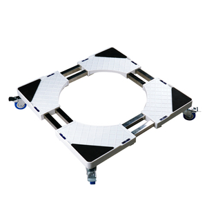 <span class=keywords><strong>Support</strong></span> de roue universel réglable et mobile pour machine à laver, nouvelle génération, en acier inoxydable, double tube épaissi, pour hôtel - Product Image 1
