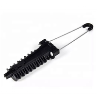 Colliers de serrage anti-tension, colliers d'ancrage en forme de coin, accessoires autoportants PA1500 PA2000, collier de serrage pour câble de tension en fibre optique
