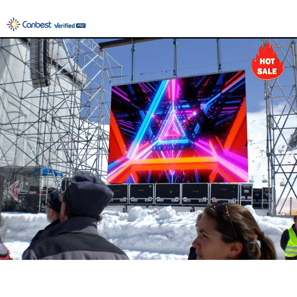 LED-Bildschirm Outdoor-Set 2 X3M P3.91P 39 Drive Movie Cinema 3 X2 Nova Pixel 3.91 39 HD Truss Display Home Stage Wall