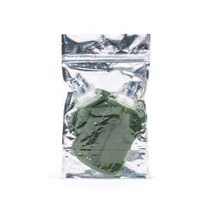 Groothandel 200Ml Leger Groene Zachte Kolf Draagbare Outdoor Opvouwbare Tpu Sport Waterfles Met Custom Logo - Product Image 4