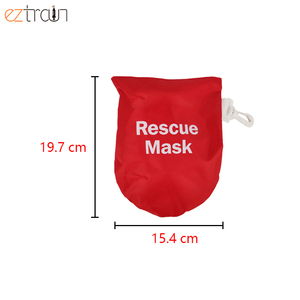 Resucitador de Bolsillo para RCP para Adultos/Niños con Máscara de Rescate y Guantes, Herramienta Médica de Rescate para RCP - Product Image 4