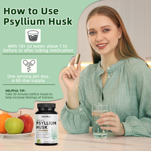 OEM Özel Etiket <span class=keywords><strong>Psyllium</strong></span> Kabuğu Tozu <span class=keywords><strong>Psyllium</strong></span> Kabuğu Kapsülleri Bağırsak Sindirimi için Lif Takviyesi - Product Image 5