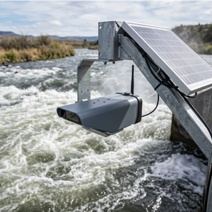 Medidor de Flujo por Radar de Aleación de Aluminio IP67, Medidor de Velocidad de Flujo de Canal Abierto por Ondas Milimétricas sin Contacto, Monitoreo de Nivel de Agua, OEM ODM - Product Image 6