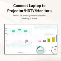 Connecteur plaqué or OEM/ODM, câble Type-C vers HDMI de 1,8 m, prend en charge la vidéo 4K, câble USB