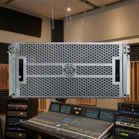 Haut-parleur Line Array externe à trois voies de performance professionnelle de grande envergure, série LS3 MRL, avec aimant néodyme, 8 Ohm 250W, enceinte en bois LF