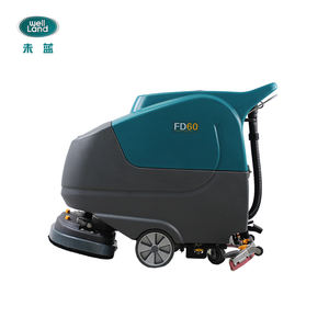 Fregadora de Pisos Eléctrica a Batería WELL LAND FD60, Máquina de Limpieza de Empuje Manual, Nueva Condición, Diseño Autopropulsado - Product Image 2