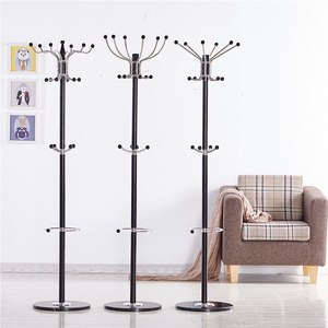 Chất lượng cao Áo giá sang trọng Hanger Coat Tổ Chức, kim loại Chrome xoắn ốc <span class=keywords><strong>Rack</strong></span> hiển thị cho cửa hàng quần áo/ - Product Image 1