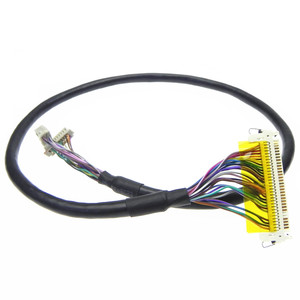 Câble d'écran LVDS JAE FI-X30HL, pas de 1,0 mm, avec enveloppe en tissu conducteur et fil de cuivre étamé pour remplacement de moniteur terminal - Product Image 4