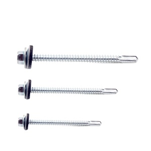 สกรูยึดหลังคา DIN 7504k พร้อมแหวนยาง หัวหกเหลี่ยม แบบเจาะเองได้ - Product Image 5