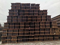 Poutre en H en acier au carbone structurel ASTM JIS, profil IPE HEA HEB, acier laminé à chaud, vente chaude
