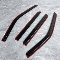 Protectores de Lluvia para Ventanas, Visores para Ventanas de Camioneta Ford F 150 Raptor Crew Cab, Accesorios