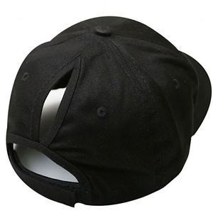 Custom Luxury High Quality Embroidery Magnetic Closed Vintage Style Outdoor Cotton 5 6 Panel <b>Women</b> Sports Ponytail Baseball <b>Cap</b> - Product Image 2