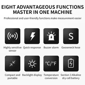 Refrigerante halogênio vazamento <span class=keywords><strong>detector</strong></span> <span class=keywords><strong>R134a</strong></span> R410a R22a ar condicionado HVAC portátil vazamento detecção ferramenta NK-5750A - Product Image 3