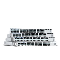 Switch Jaringan 16 Port 100G Seri Baru Hanwey C9500L C9500-32C-A C9500-32C-E POE SNMP QoS