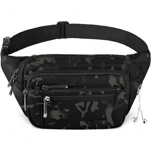 Free Sample Fashion Waist Bag with Adjustable Strap Waterproof Fanny Packs for Travel Sports <b>Running</b> Hiking - Product Image 6