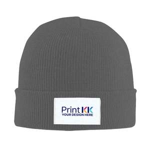 Casquette d'hiver en tricot doux avec motif de fruits avec broderie 3D impression numérique et bouffée pour les voyages à la plage et les affaires - Product Image 6