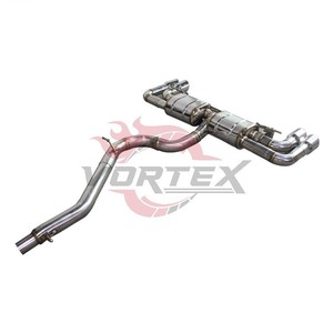 ท่อไอเสีย Vortex SS304 Valvetronic Catback สำหรับ Audi TTS TT 8S 2.0T ปี 2014-2024 ระบบเก็บเสียงสมรรถนะสูง พร้อมปลายท่อแบบ Quad - Product Image 3