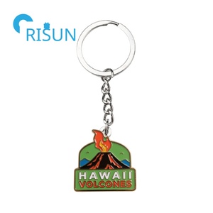 Fabricación de fábrica EE. UU. Montañas Rocosas Viajes Aventura Recuerdo Llavero Titular Esmalte personalizado Parque Nacional Llaveros - Product Image 5