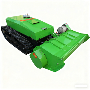 Tracteur forestier sans fil télécommandé de qualité industrielle Elysian UR1000, alimenté par batterie 48V, broyeur de gazon, antidérapant - Product Image 2