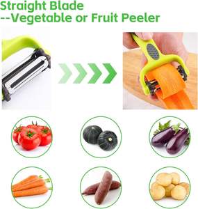 Pelador Multifuncional 3 en 1 Más Vendido, Gadget para el Hogar con Mango Antideslizante - Product Image 2