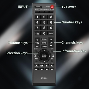 Telecomando <span class=keywords><strong>TV</strong></span> CT-90325 per <span class=keywords><strong>Toshiba</strong></span> 32 c100u2 32 c100um 32 c110u 32 dt1 46 g310u - Product Image 4