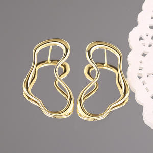 Orecchini a Perno E3805 in Lega di Zinco, Gioielli Unisex alla Moda - Product Image 6