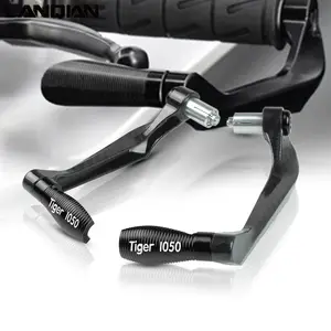 适用于 Triumph TIGER 1050/Sport/DEPORTE 2007-2018 摩托车，带 7/8 “22毫米把手刹车离合器杆后卫保护盖