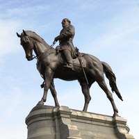 Offre Spéciale grand public extérieur décoré statue en bronze commémorative Robert E. Sculpture Lee