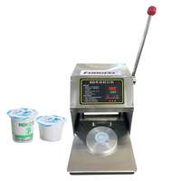 Machine de scellage manuelle pour boîtes à macarons, scelle 6 pièces à la fois, machine d'emballage compacte pour desserts et pâtisseries