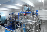 Ligne de production de détergent liquide nouvellement conçue mélangeur d'homogénéisation industriel