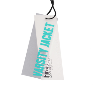 Tùy chỉnh sang trọng Logo Swing tag quần áo Giấy túi đồ trang sức và giày hangtags - Product Image 4