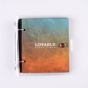 Mini Album <span class=keywords><strong>Photo</strong></span> Transparent PVC Couverture Classeur <span class=keywords><strong>Livre</strong></span> Intégré pp page <span class=keywords><strong>pour</strong></span> 3 4 pouces Photos Stockage Photos Album <span class=keywords><strong>Livre</strong></span> - Product Image 6