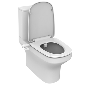 Phito Double Buse Bidet WC Portable Facile à Utiliser en Plastique ABS avec Fonction Lavage Vaginal et Eau Froide, Fixation au Sol - Product Image 2