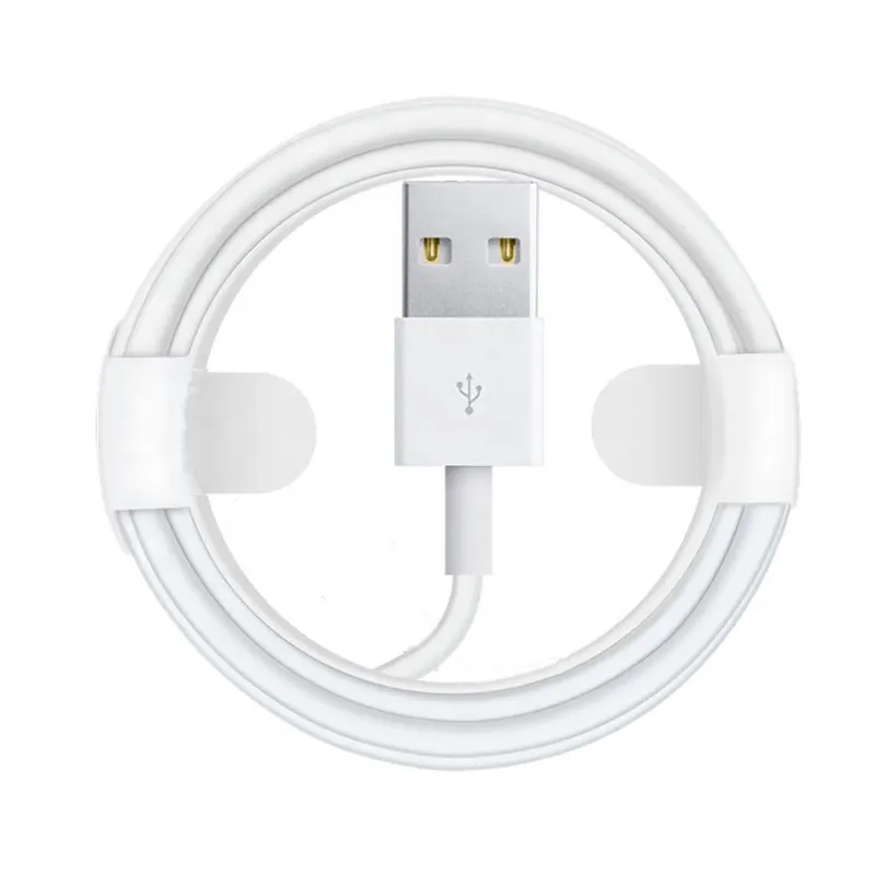 8Pin Lighting Type c Micro Usb Cable For IPhone 7 8 11 12 13 14 Samsung htc lg White 1m 3Ft USB Data charging cables