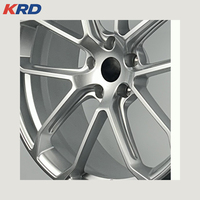 Llantas de Aluminio de Alta Ductilidad de 15-20 Pulgadas 5x114.3, Monobloque Mecanizado por CNC, Servicio Personalizado de ET/CB para Ruedas Forjadas de Automóviles de Pasajeros