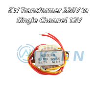 Alimentation électrique AI-KSEN 3W5W10W30W50W Transformateur 220V vers simple/double 6V/9V/12V/15V/18V/24V