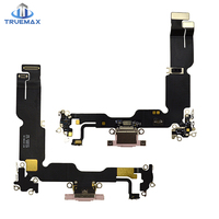 Kabel flex konektor Dok pengisi daya asli, kabel pengganti untuk iphone 15 14 pro max 13 12 mini 11 10 xs max xr x 8 7 6s 6 plus
