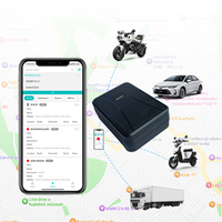Pelacak Paket GPS 4G Lokasi Real-Time Baterai Isi Ulang 10000mAh Kontrol Jarak Jauh Peta Dunia untuk Tahan Air