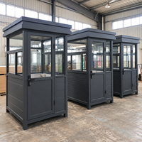Poste de Garde de Sécurité Modulaire Préfabriqué Portable pour Entrée d'Usine