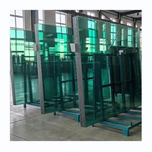 building glass price factory wholesale 4mm 5mm 6mm 8mm 10mm 12mm 15mm 19mm custom clear fully tempered toughened safety glass