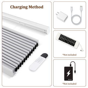 चमकदार स्मार्ट मोटर चालित शीर्ष नीचे नीचे सेलुलर रंगों को अनुकूलित ब्लैकआउट हनीकॉम्ब विंडो अंधा थर्मल इन्सुलेट अंधा - Product Image 4