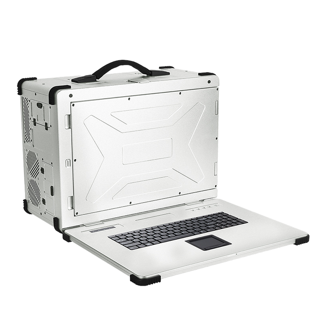 OEM ODM IP65 14/15.6/17.3 Dual Screen Rugged Industrial Laptop Workstation For Outdoor Exploration