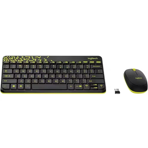 Clavier et souris sans fil Logitech Mk240, design compact, pour ordinateur portable, usage domestique ou professionnel. - Product Image 1