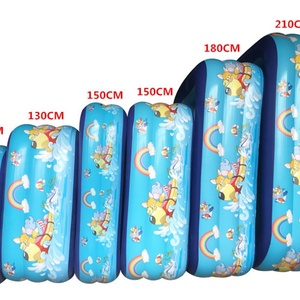 Piscine gonflable carrée pliable pour l'extérieur et l'intérieur, pour adultes et enfants, épaissie - Product Image 3