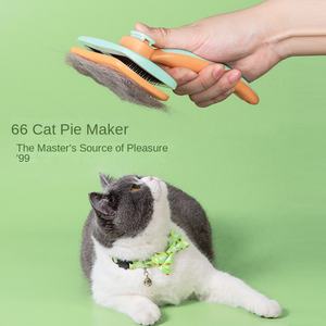 Cepillo para Pelo de Perro Ecológico KUDI de un Solo Clic, Herramienta de Limpieza y Baño para Mascotas de Plástico para Perros, para Todas las Estaciones - Product Image 2